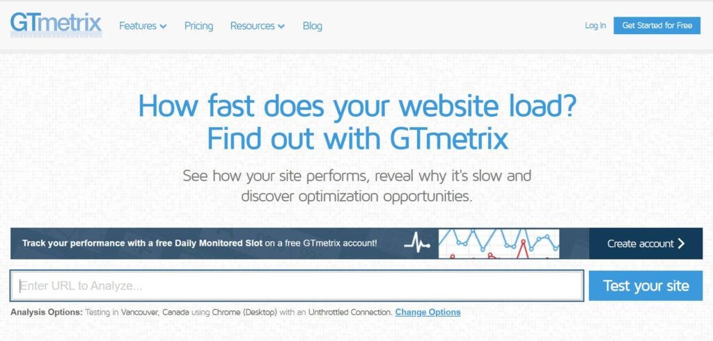 A screen shot of the gmetrix website showcasing affordable SEO tools A screen shot of the gmetrix website showcasing affordable SEO tools.