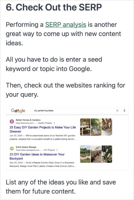 Mobile View Mobile view of a blog post is a vertical format.