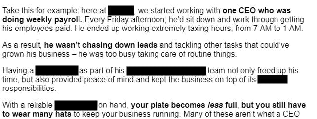 thought leadership content example