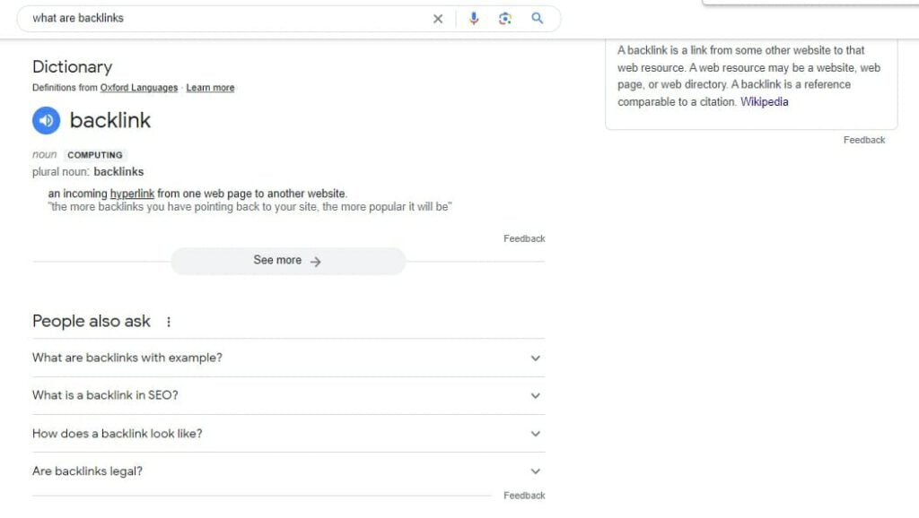 zero click search example
