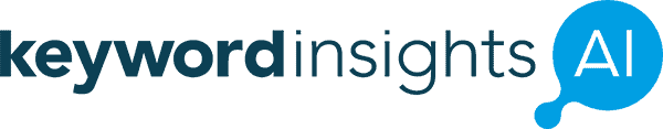 The logo for keyword insights ai The logo for keyword insights ai.
