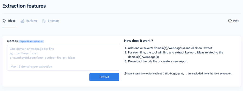 image Ideas Extractor